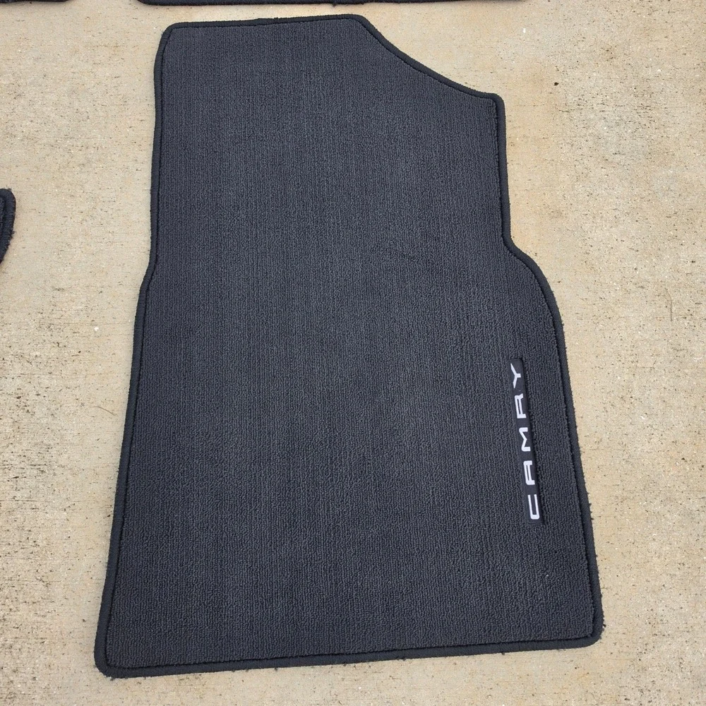 Toyota Floor Mats Black Camry Carpet Set Interior Protection OEM Style 2025-2026